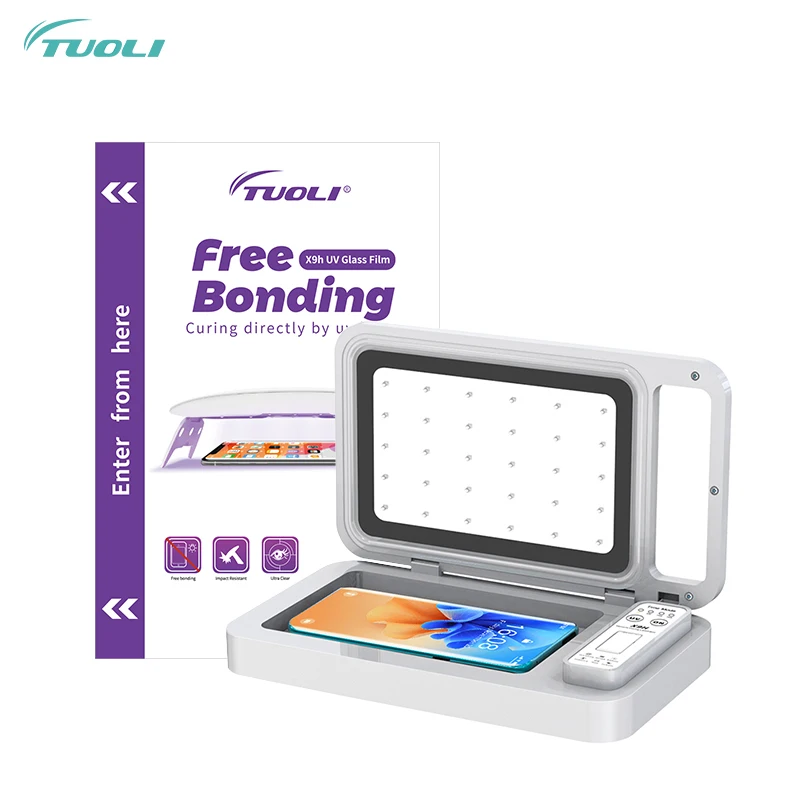 

TUOLI Universal 180*120mm Curing Mobile Phone Soft UV Film for TL-168 TL-168P TL-568MAX TL-518 Screen Protector Cutting Machine