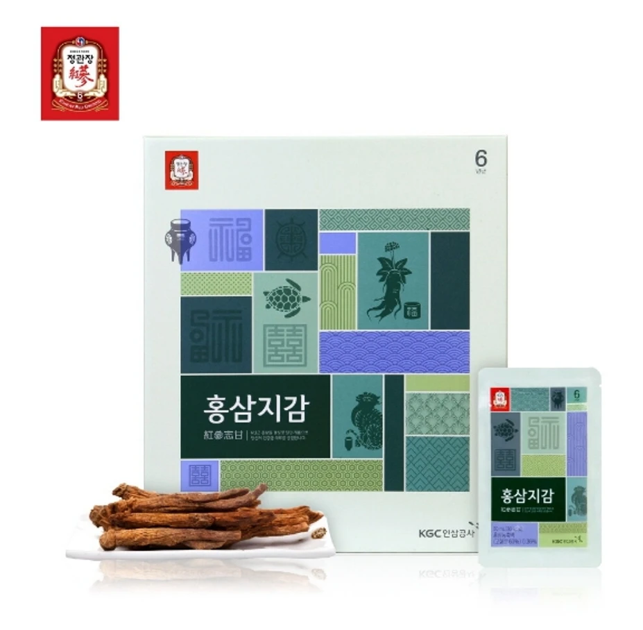 [CheongKwanJang] Red Ginseng Ji Gam 50ml x 30 Packs - Korea Ginseng Corporation 6-Year-Old Premium, Vitality, Energy, Fatigue Recovery, Gift for Parents, Holiday Gift