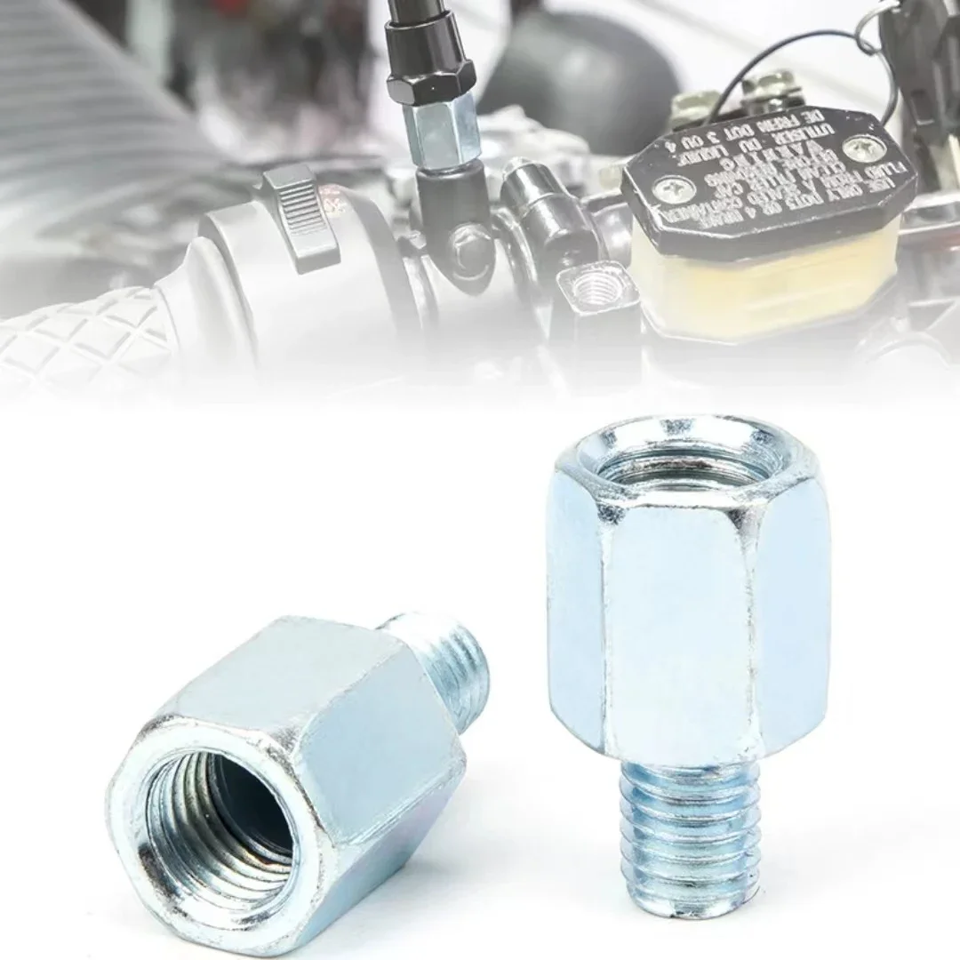 AliExpress 1 Pair Adapter Screws for Rearview Mirror of Motorcycle Scooter ATV Bike Convert from 10mm to 8mm or 8mm to 10mm Clockwise