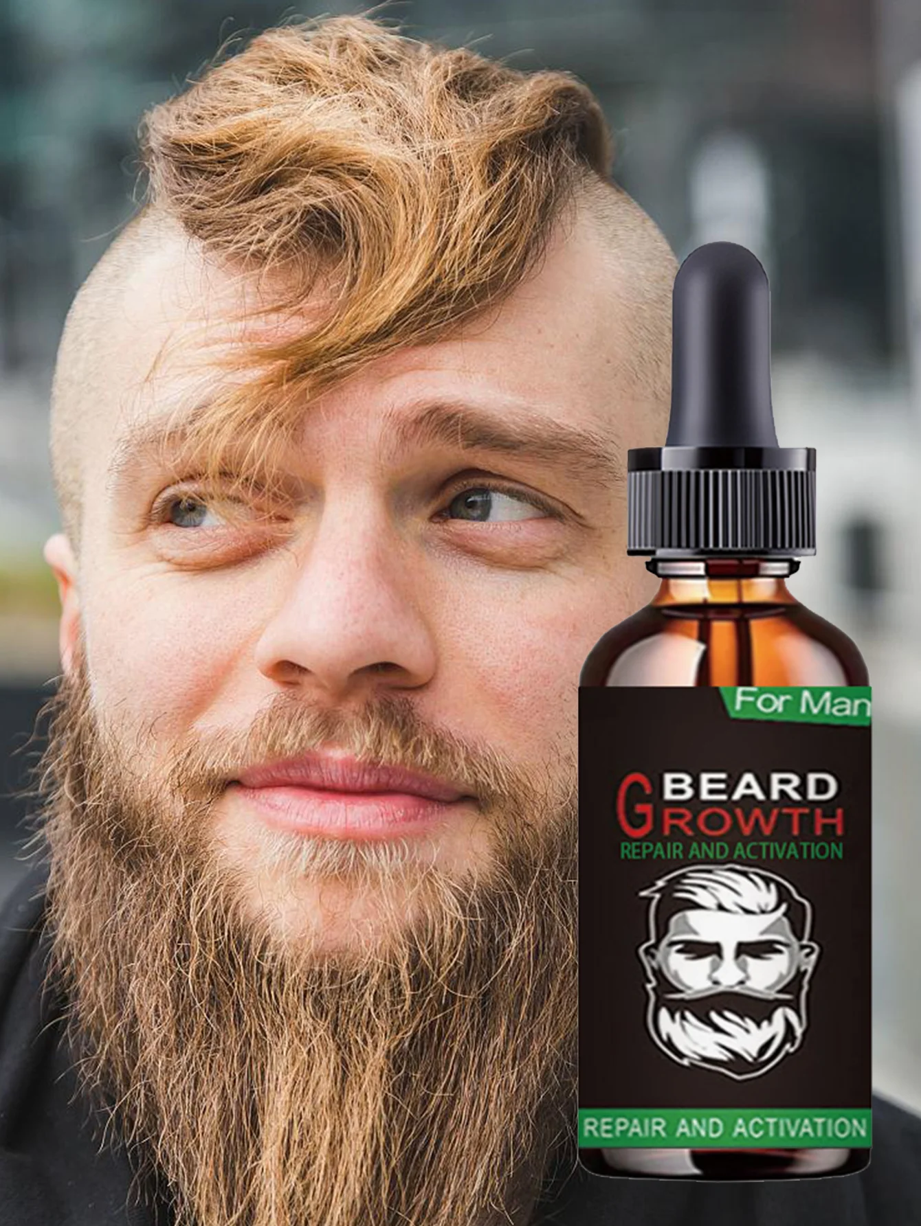 Premium Beard Oil for Men Moisturizing Formula to Nourish and Soften Coarse Hair Transform Hard Strands into Smooth Manageable B - Image 5