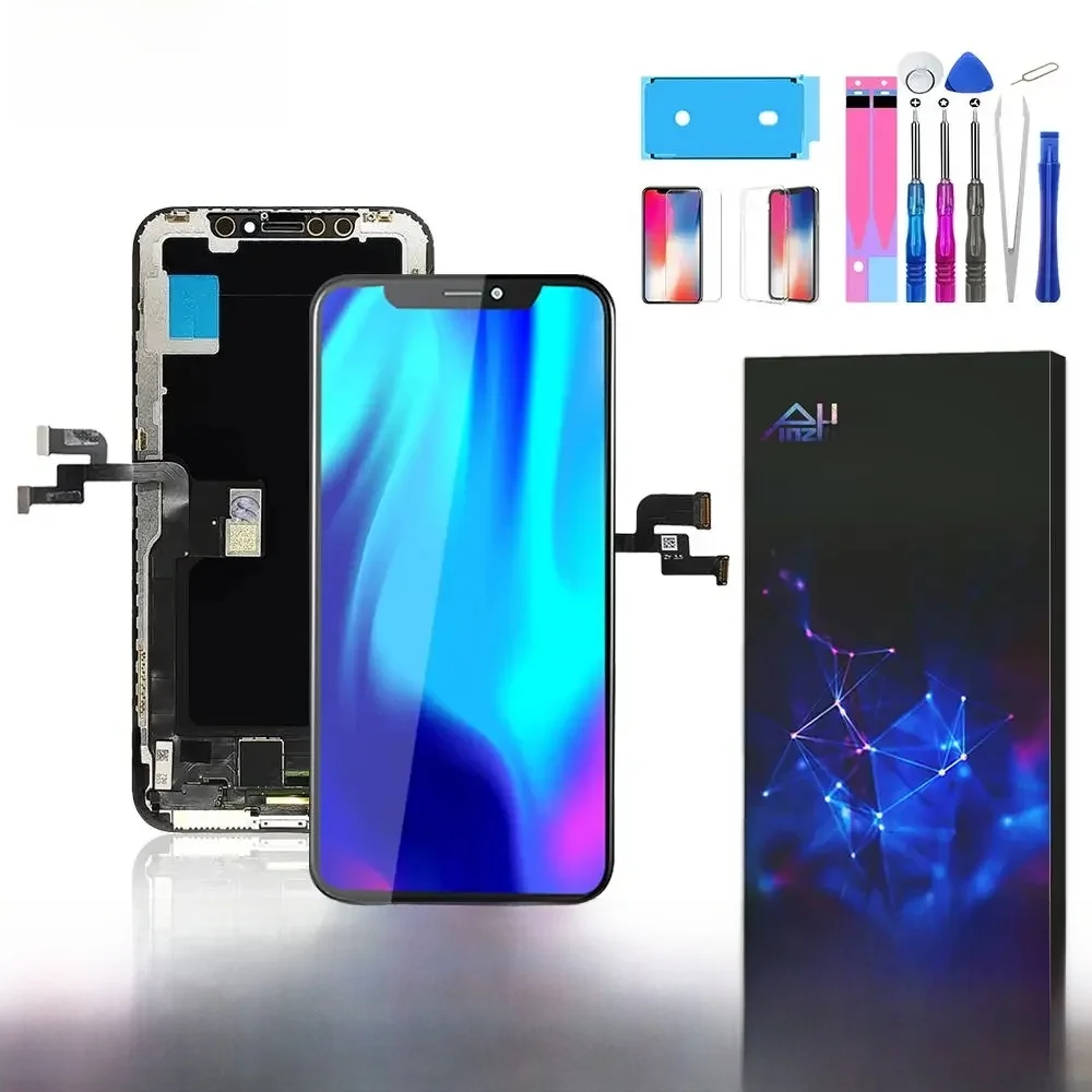 PINZHENG Wysokiej jakości ekran INCELL LCD OLED do iPhone'a 14 Pro 15 Plus 13 Pro Max Wyświetlacze do iPhone'a Wymiana za pomocą narzędzi — zdjęcie 2