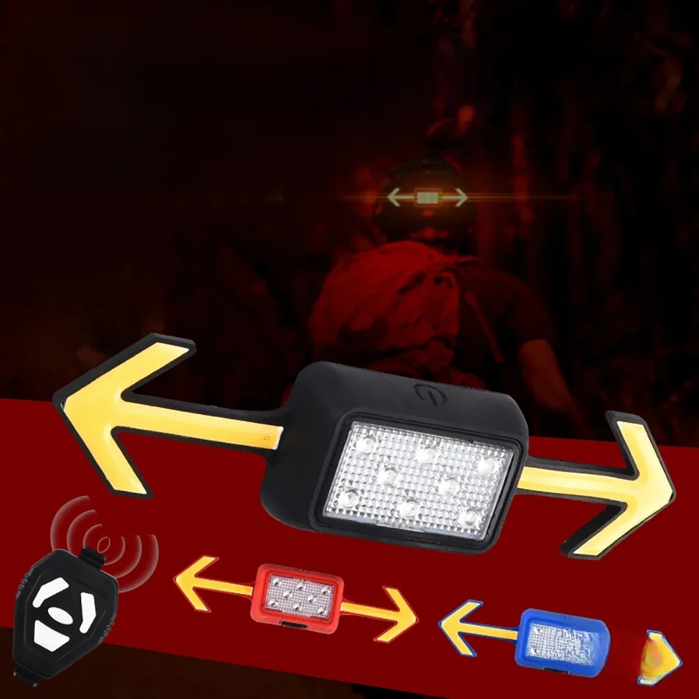 AliExpress cycle zone Bicycle Helmet Light Bike Turn Signal Rear Lamp Remote Lights USB Rechargeable Waterproof Night Riding Warning Cycling Taillight