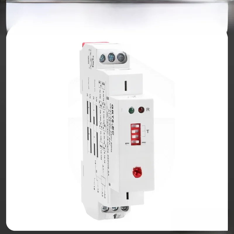 Geya GRT8-EC verzögerung bei verzögerung aus einzelnes funktions zeitrelais ac220v AC380-440V timer