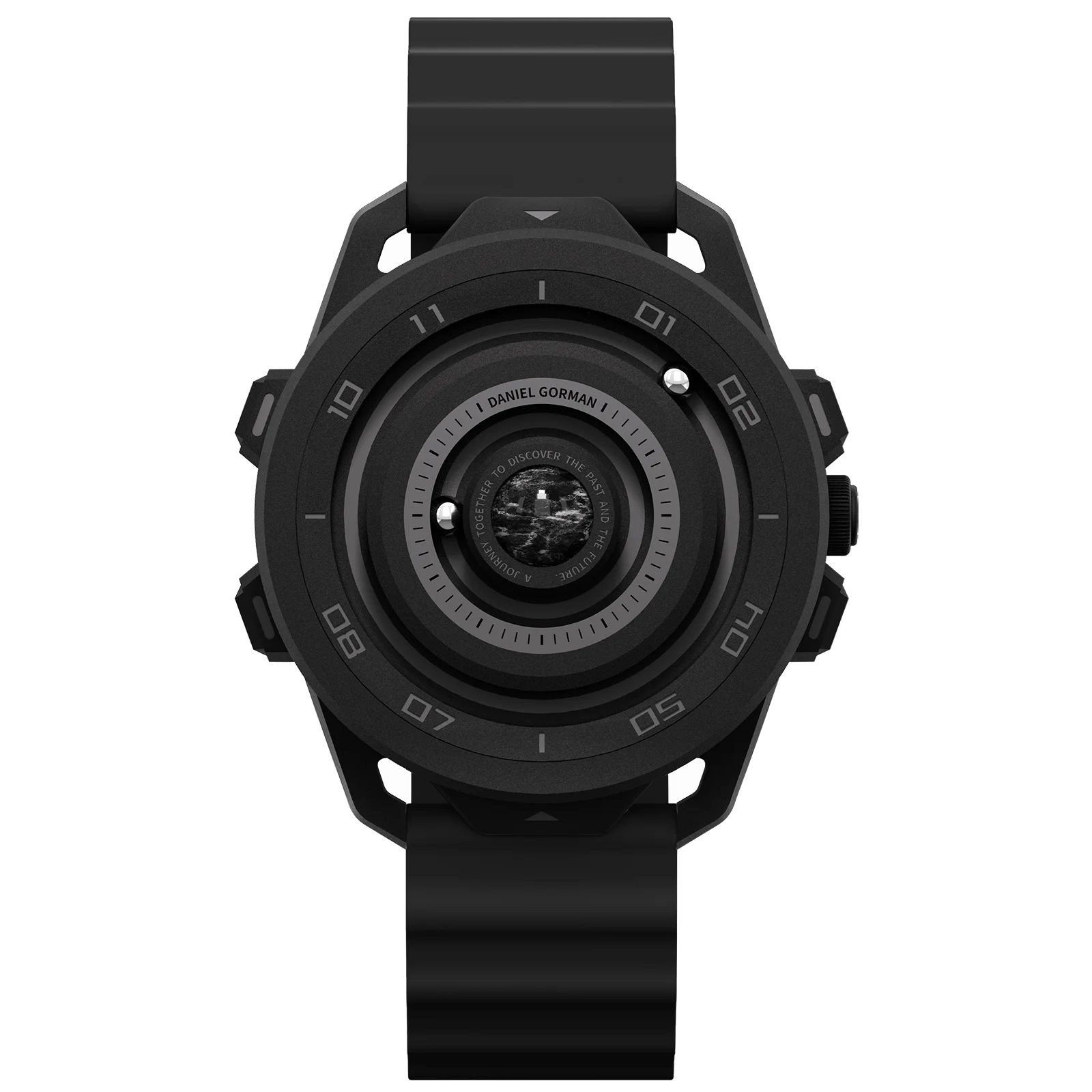 Daniel Gorman New Gravity 4.0 planet series quartz watch magnetic ball analog waterproof luminous silicone strap sport occasion