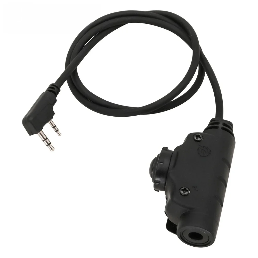 TS TAC-SKY V2 U94 PTT Adapter taktyczny zestaw słuchawkowy akcesoria kompatybilne z wtyczką Kenwood Baofeng UV-5R UV-5RE UV-82 Walkie Talkie — zdjęcie produktu 7