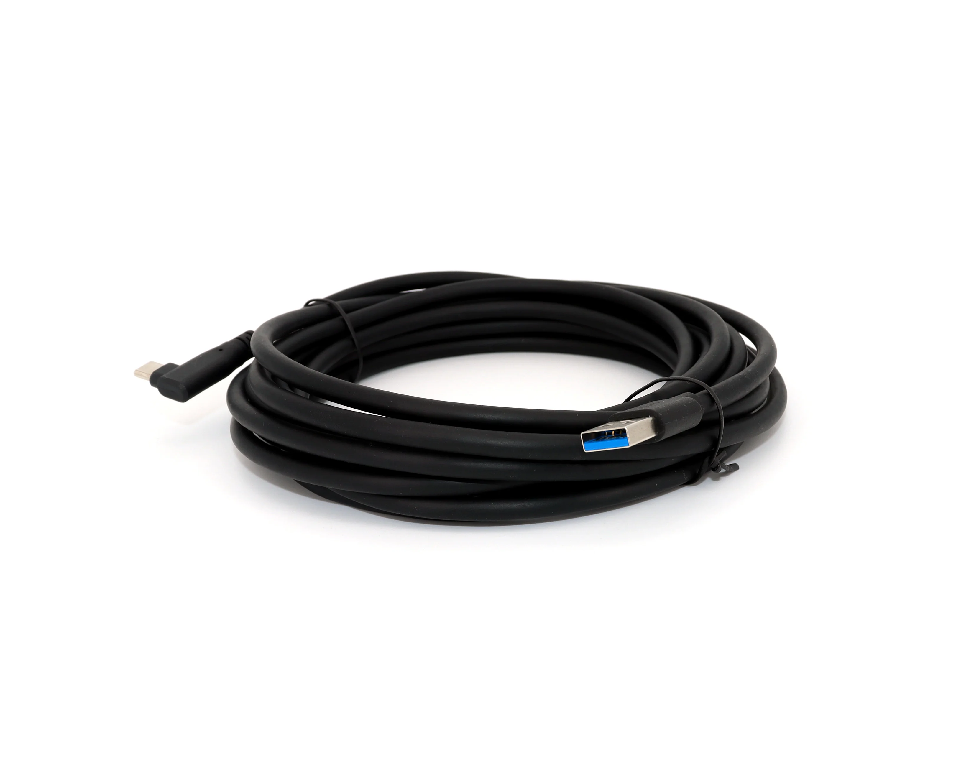 USB-A to USB-C 3.0 Right-Angle Cable Compatible with OBSBOT Tiny, Tiny SE, Tiny 4k – 16.4ft (5m) High-Speed Data & Power Cord