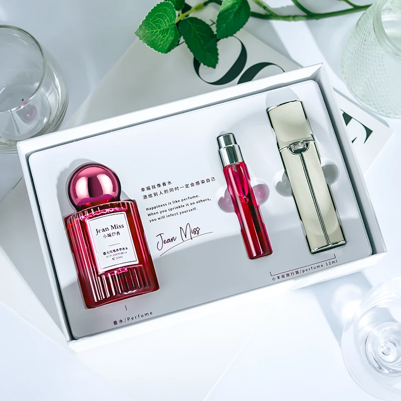 

3PCS Brand Original Unisex Perfume Gift Set 62ml Pheromone Floral Scent Long Lasting Cologne For Women Men Ideal Festival Gift