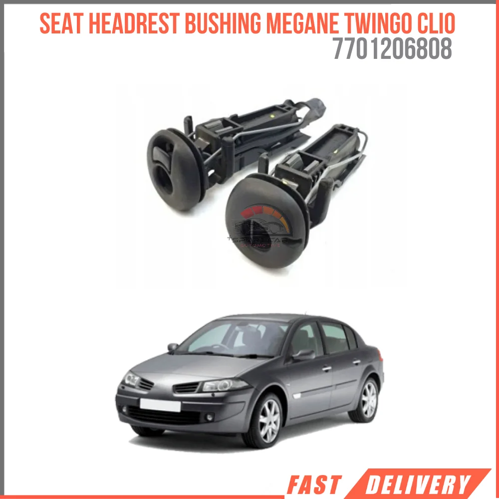 

For 1 Set Of Seat Headrest Bushing Renault Trarenault 2 Megane Megane 1 2 Space 4 Twingo Clio Oem 7701206808 Fast Shipping