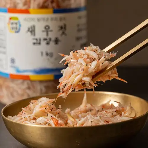 국내산 새우젓 (강화군) 400g. 추젓으로 무침, 찌게, 김치 등 사용 