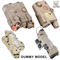 Airsoft-DBAL-A2 modelo simulado de plástico PEQ15 NGAL MAWL, mira láser, sin función caja de batería, montaje QD, Swicth de presión, ajuste Picatinny