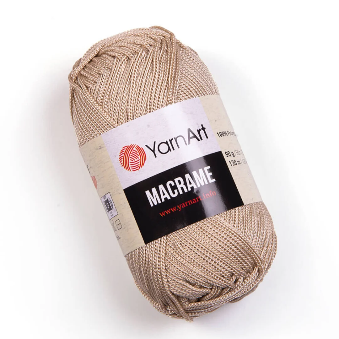 

Yarnart Macrame 2 MM 90 Gr 130 Mt Polyester Yarn Hand Knitting Crochet String Thread Amigurumi DIY Home Accessories Ornaments