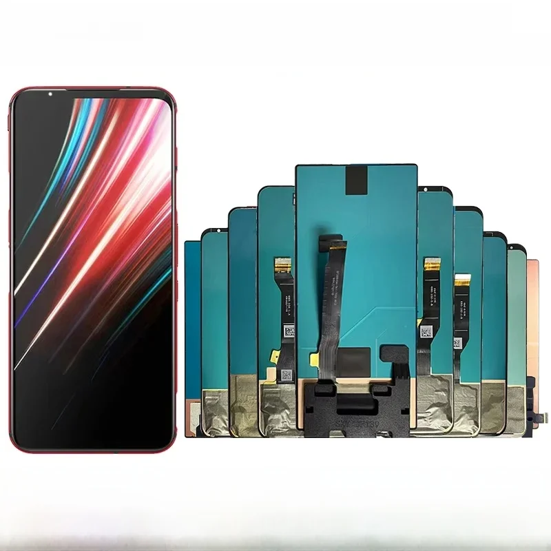 Nowy ekran AMOLED do ZTE Nubia Red Magic RedMagic 3 3S 5G 5S 6R 6 6s 7 7s 8 9 Pro + Panel dotykowy Digitizer Zespół Wyświetlacza — zdjęcie produktu 7