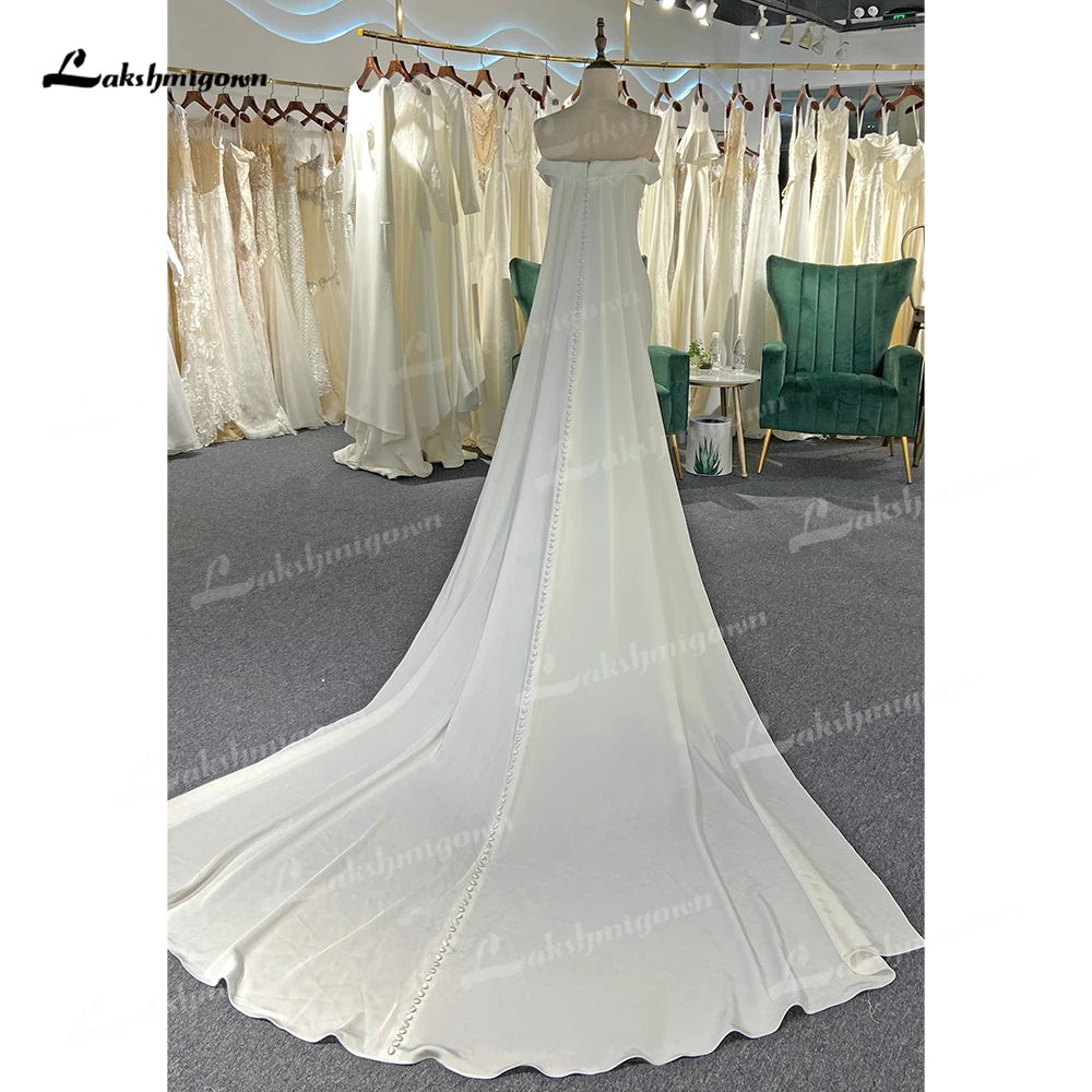 Robe de Mariée Sirène en Satin, Simple et Sexy, Col en V, Courte, Plissée, Queue Parfaite, pour Femme, Patients Boho, Quelle que soit la Tenue Éducative