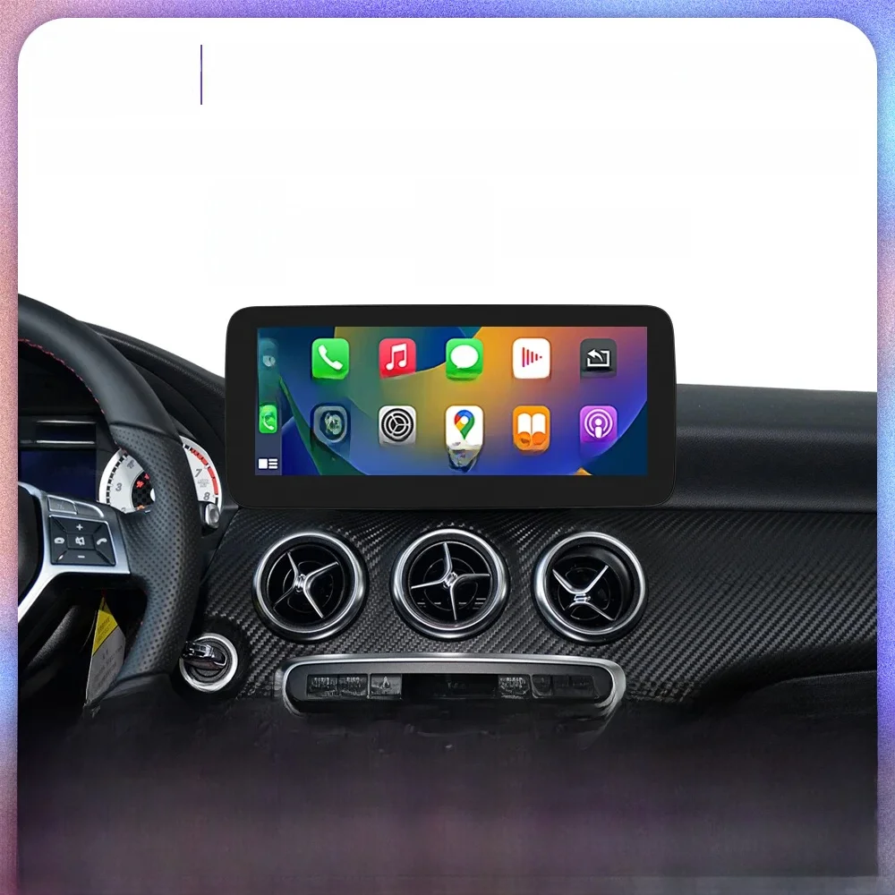 Draadloze Carplay Linux Touchscreen voor Mercedes Benz A B Klasse CLA GLA W176 W246 2013-2015 NTG4.5 Android auto Radio Multimedia - afbeelding 2
