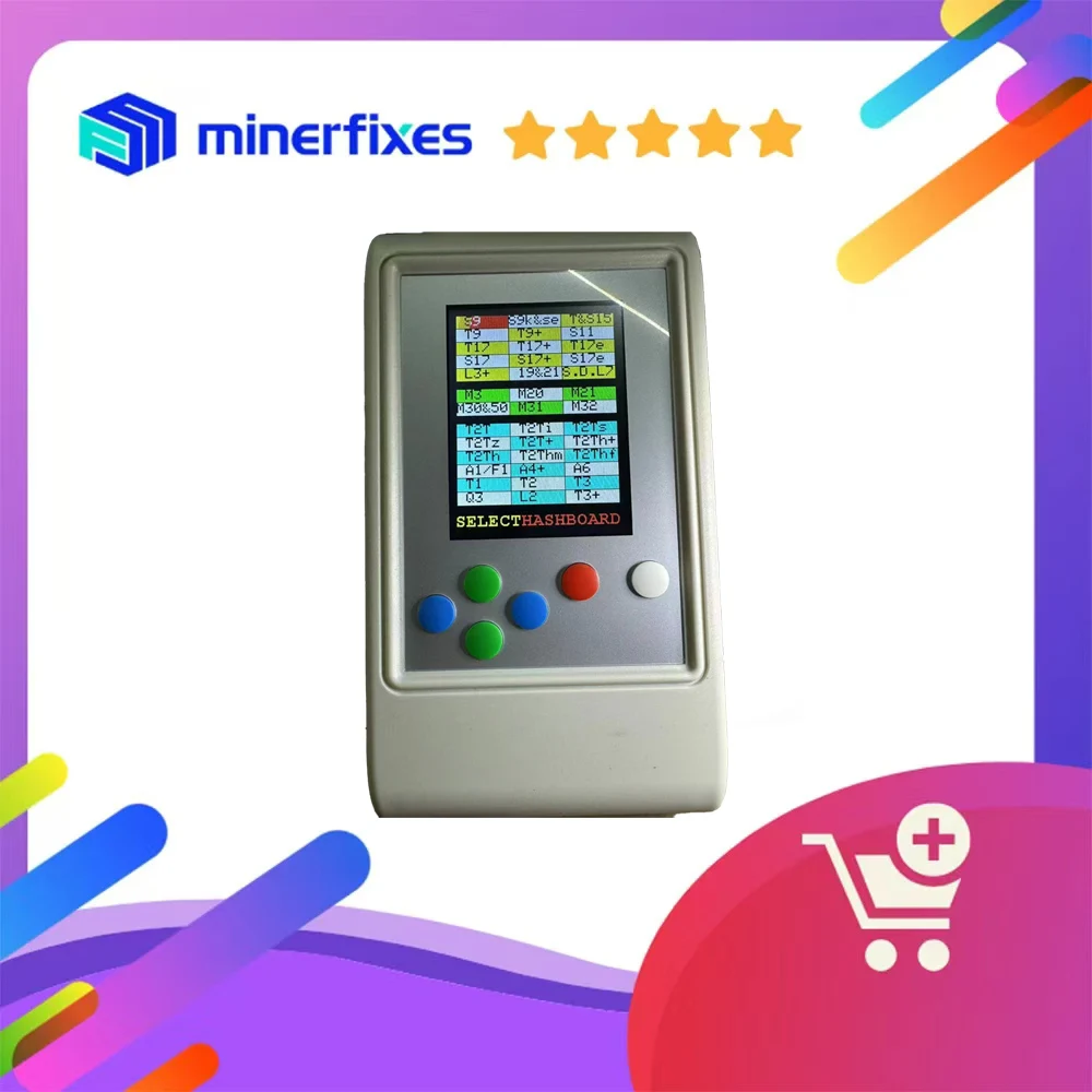 

Multifunctional Hash Board Tester Suitable for more than 88 hash boards such as S21XP, S21 Imm, S21, T21, S19K Pro, S19PRO+