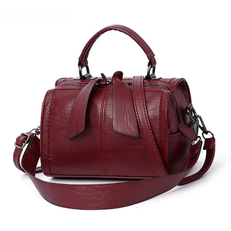 REPRCLA moda elegancka torebka damska torba na ramię wysokiej jakości torby typu Crossbody projektant PU skórzane torebki damskie Tote — zdjęcie 2