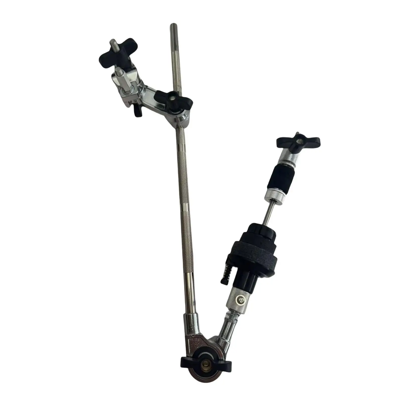 

Cymbal Stand Extension Arm Metal Adjustable Cymbal Holder Mount Hi Hat Holder Mount with Clamp tension adjuster for Drum Kit