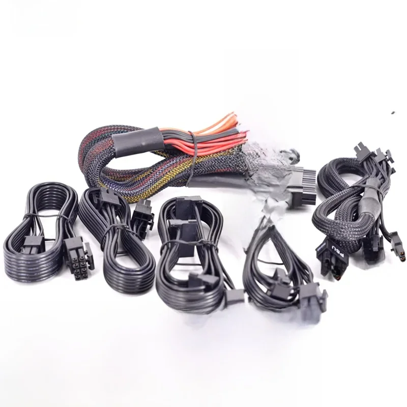 Do zasilaczy EVGA SuperNOVA 850w 750w 650w 550w 450w B3 24Pin 6+2pin PCIe GPU 8Pin CPU 4+4pin SATA IDE PSU Cable — zdjęcie produktu 7