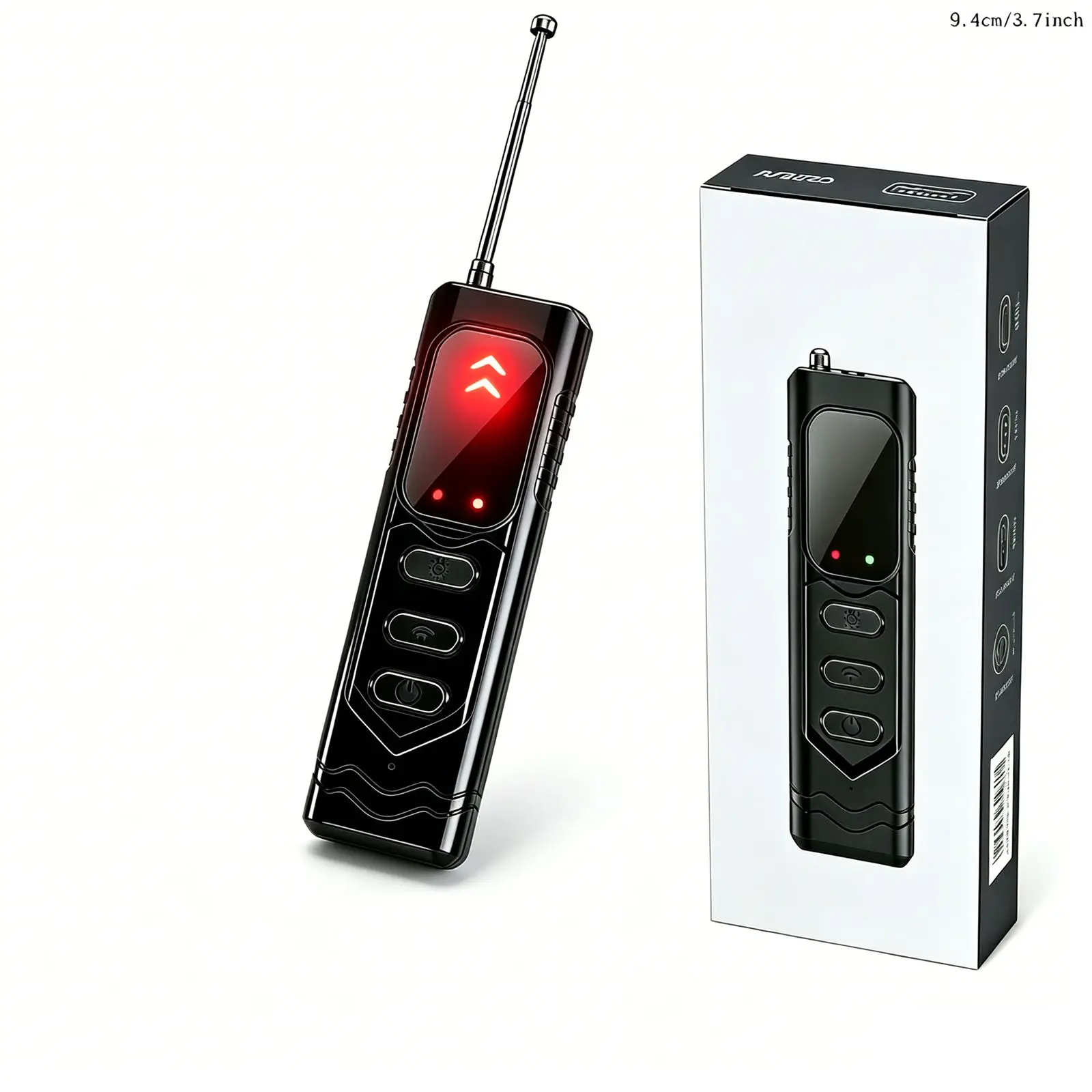 

Детектор скрытых камер и GPS-трекеров BB14 2-в-1 – сканер радиосигналов для защиты конфиденциальности, портативный детектор шпионских камер без ежемесячной платы