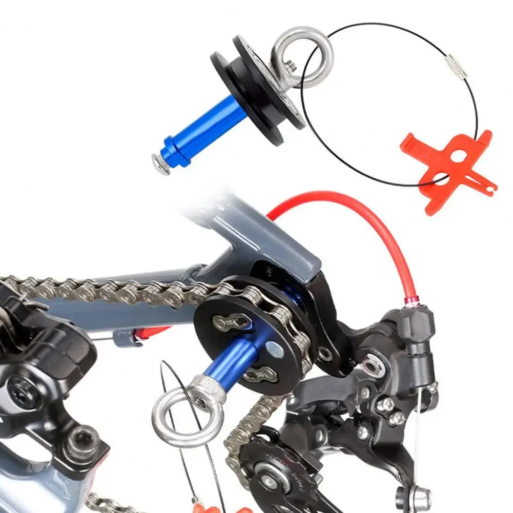 AliExpress Dummy Hub Bicycle Bike Chain Keeper Holder Sleeping Hub Chain Washing Cleaning Tool Wheel MTB Rode