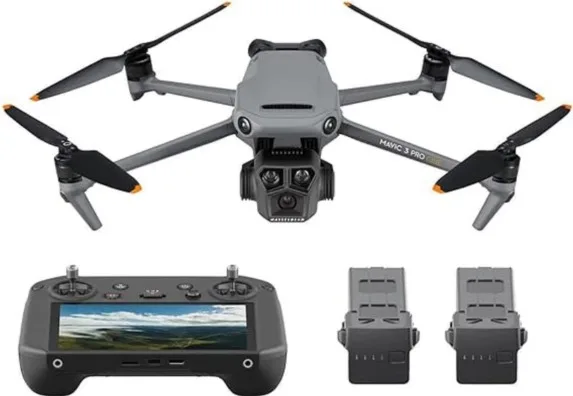 Diskon!!@ DJI Mini 4 Pro Fly More Combo Plus dengan DJI RC 2, Dron-E dengan kamera untuk dewasa 4K,3 baterai penerbangan cerdas Plus