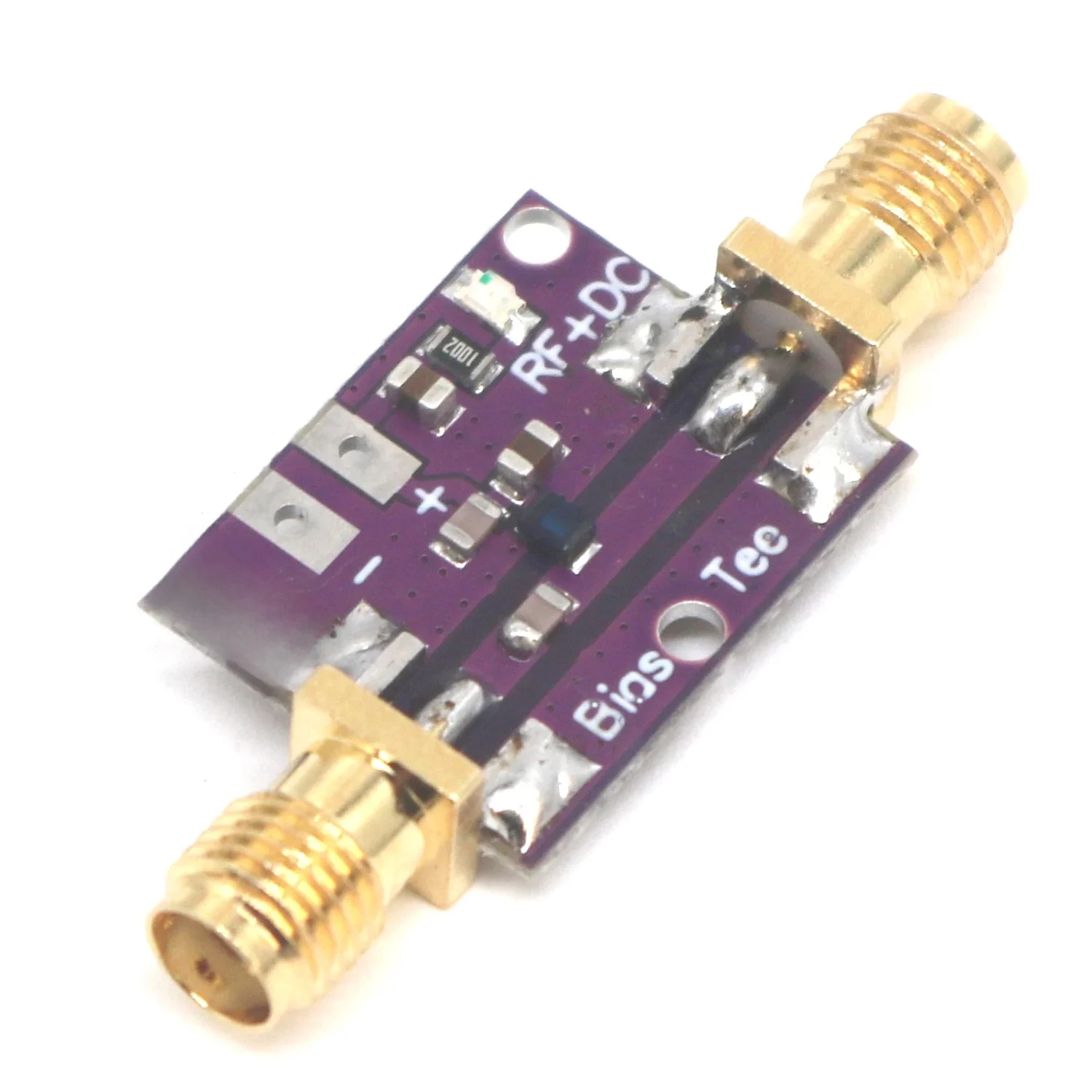 Bias Tee 10MHz -6GHz RF Biaser DC bloqueur alimentation coaxiale pour Radio amateur RTL SDR talkie-walkie LNA amplificateur large bande à faible bruit