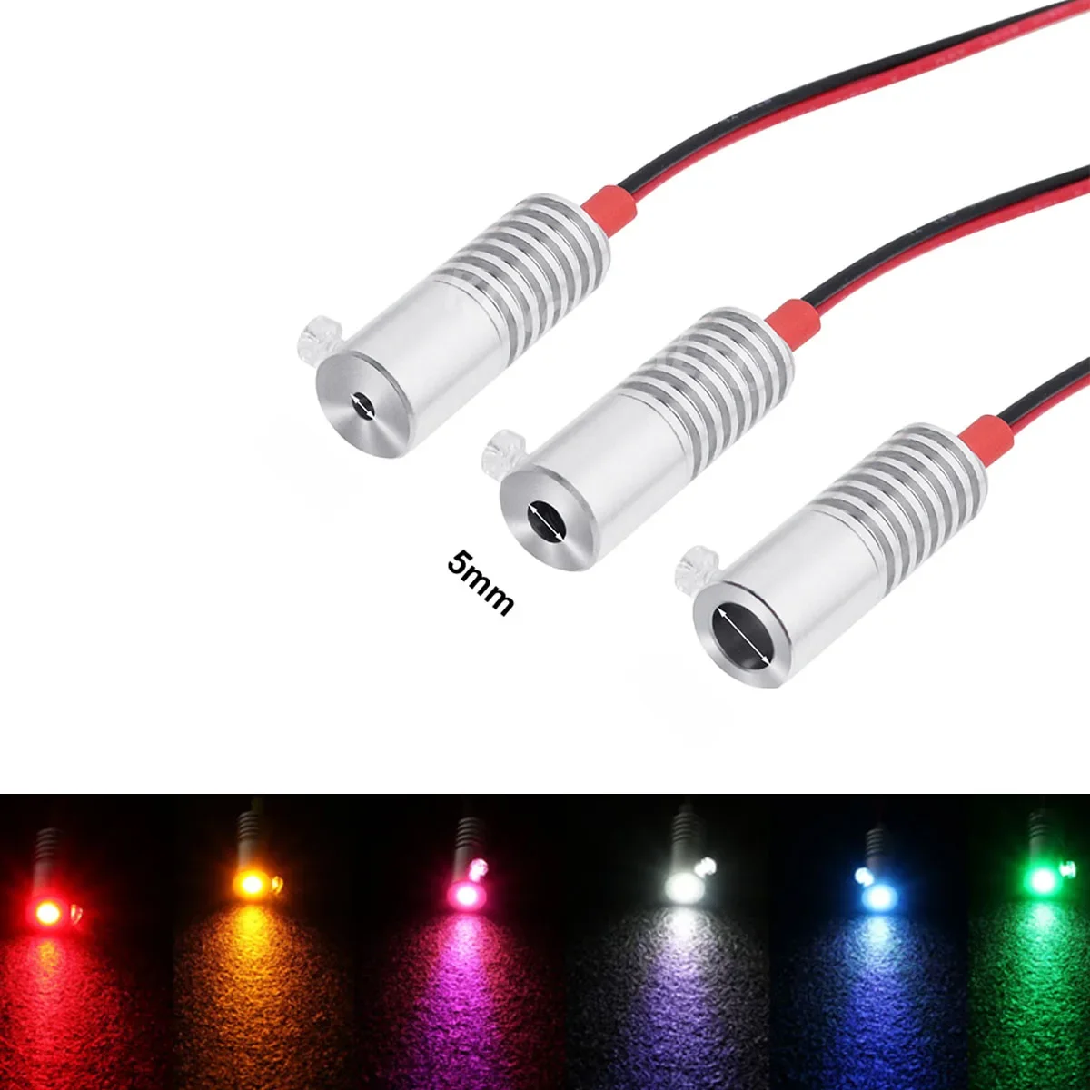 DC12V 1.5W Led Światłowodowe Źródło Światła LED Emitter Żarówka Zastosowanie do samochodu Dom Boczny Blask Mini Oświetlacz Dekoracja Lampy — zdjęcie 2