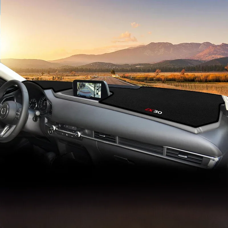 Auto Armaturen brett Abdeckung vermeiden Licht Pads Sonnenschutz Matten Innen zubehör für Mazda
