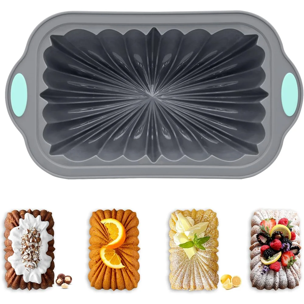 Bandeja de Silicona para Tostadora, Bandeja Antiadherente para Horno, Apta para Pan de Plátano, Sándwiches, Pasteles y E