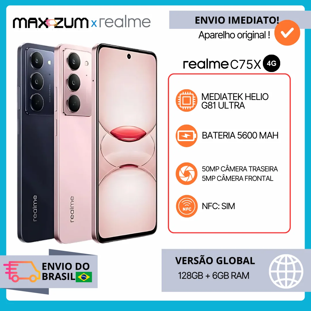 Realme C75x - Full phone specifications