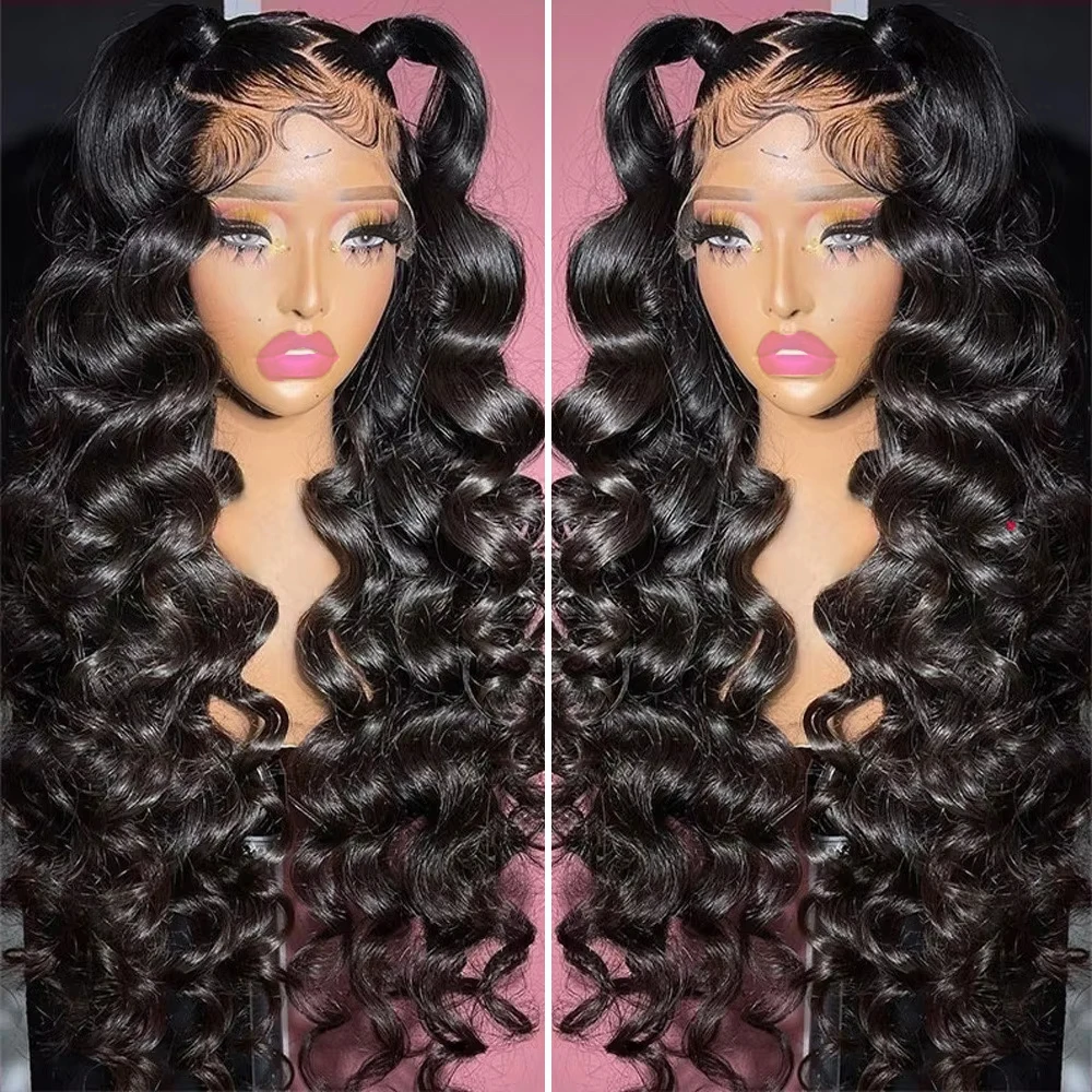 

Loose Deep Wave Human Hair Wigs 13x6 Lace Frontal Human Hair Wigs Loose Wave Curly 13x4 Lace Front Wig 40 Inch Preplucked Wigs