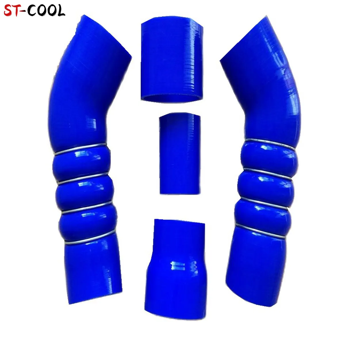 

FOR 2009-2014 AUDI TT 2.5 RS / A3 2.5 RS3 / TTRS 2.5L Boost 2010 2011 Intercooler Hoses Kit Silicone Tubes Pipes 5Pcs 10 Colors