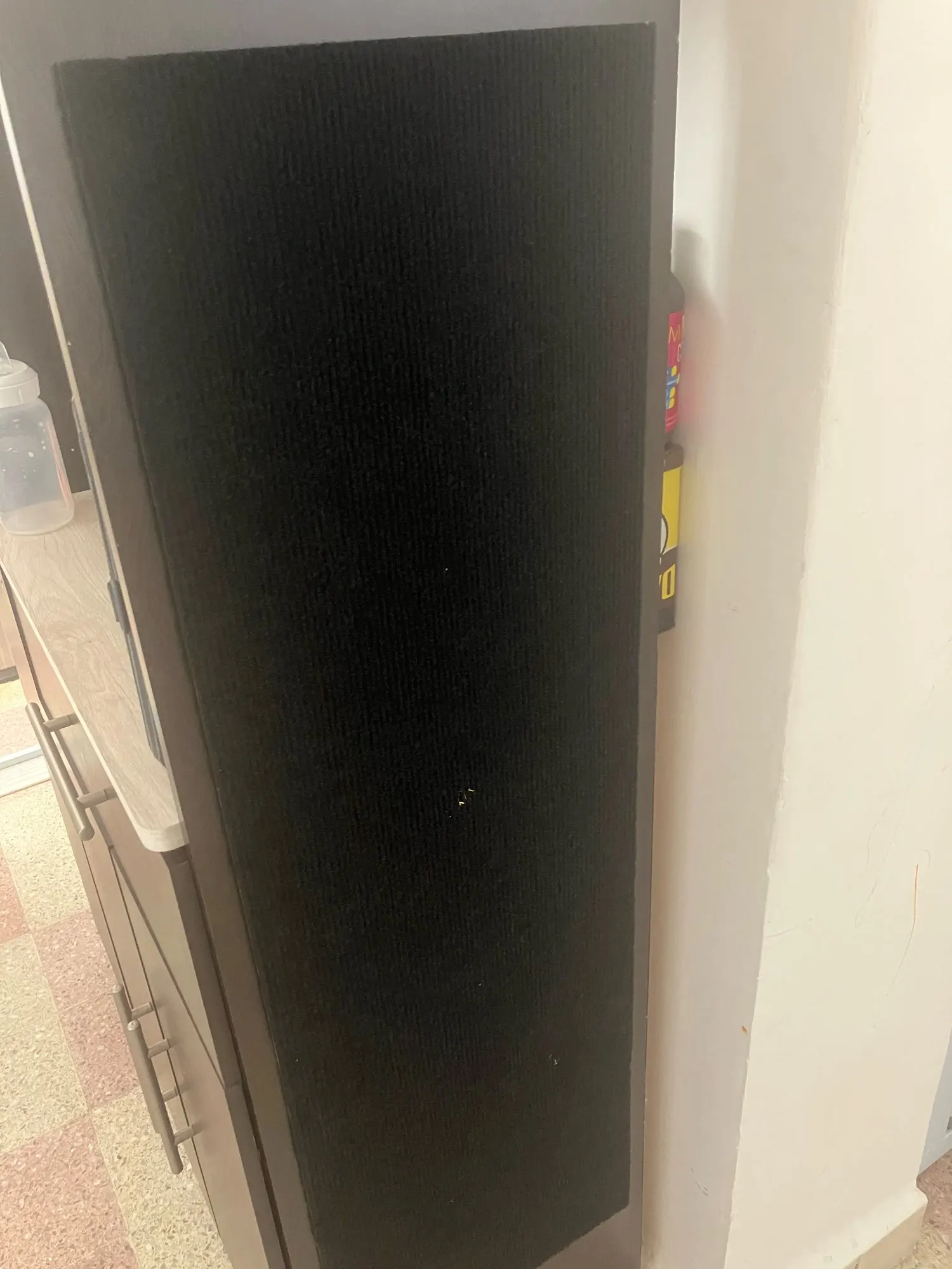 Customer review photo for Self-Adhesive Cat Scratch Furniture Protector