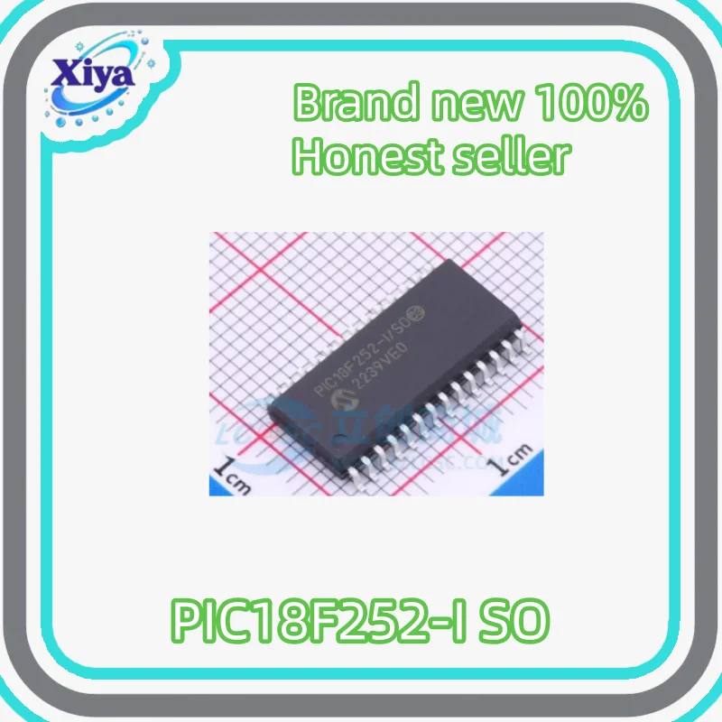 (2/20 Pieces) Brand New 100% Authentic PIC18F252 PIC18F252-I/SO Microcontroller Chip SOP-28 – Integrity First Fast Shipping
