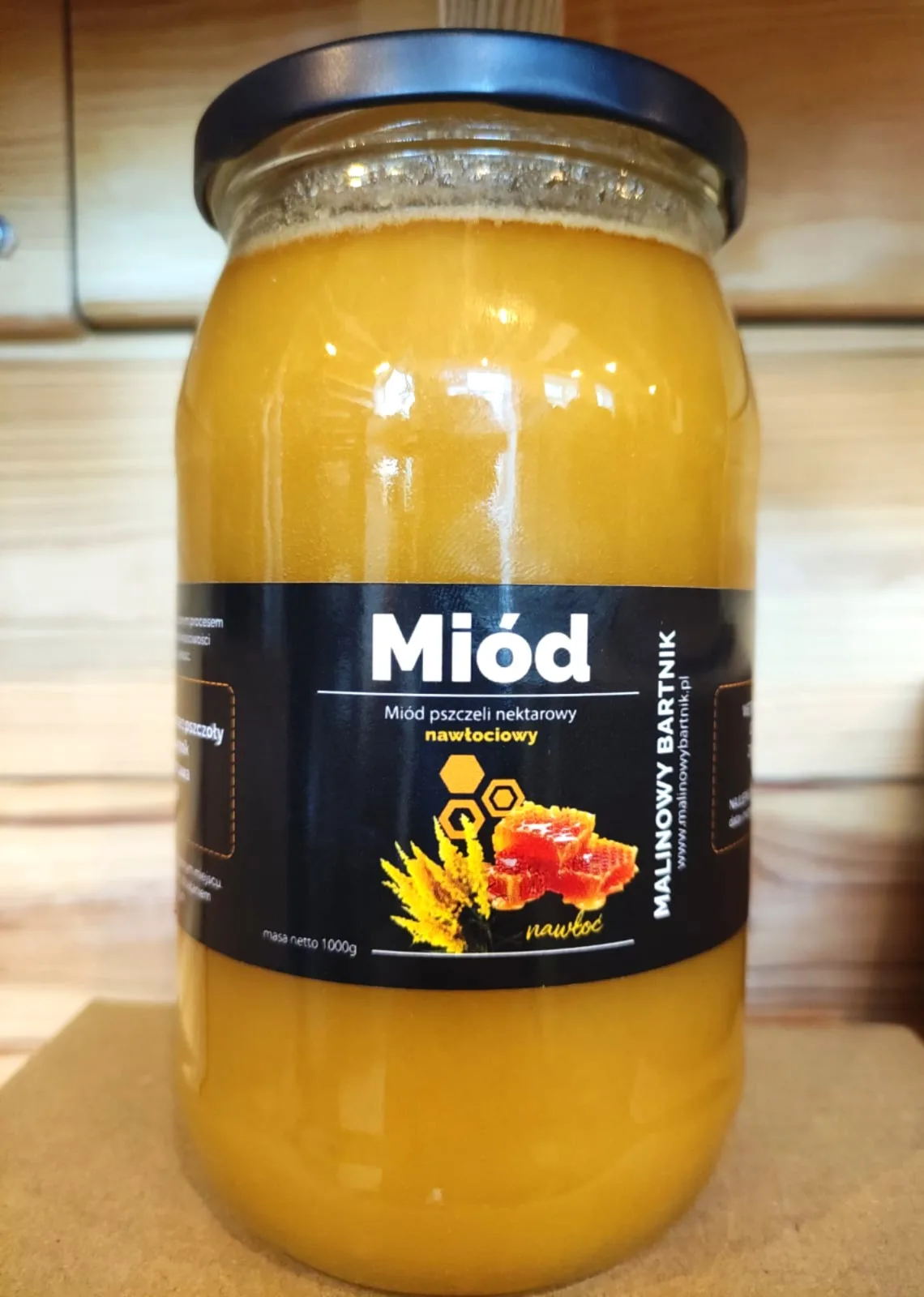 MIÓD Nawłociowy Nawłoć 1kg Nektarowy Polskie Pasieki Z Nawłoci Polski 2024