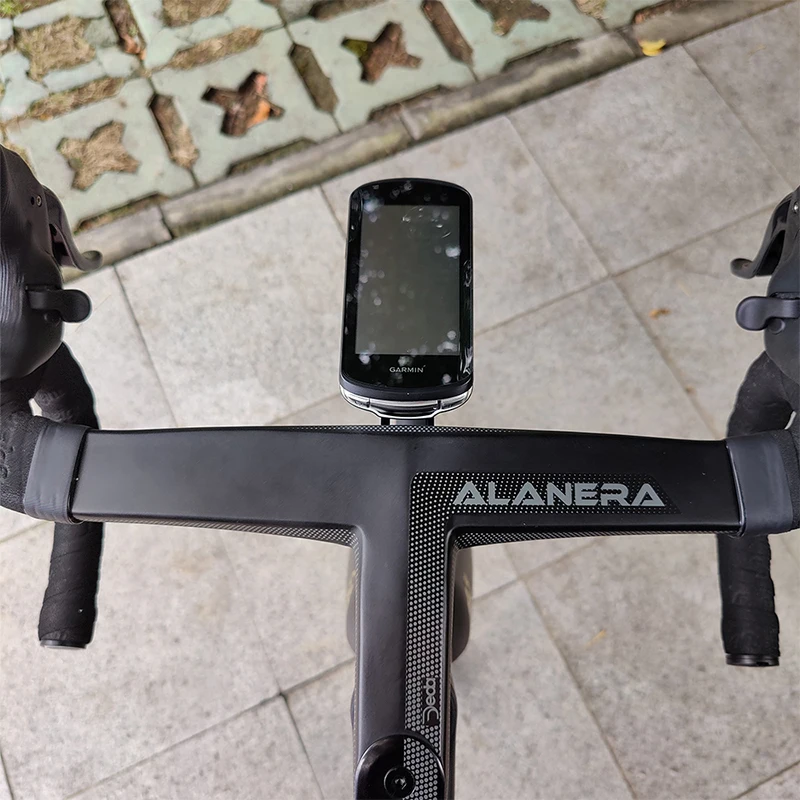 Out Front Bike Gopro Combo Mount Holder for Garmin Wahoo Bryton Stages Campatible with Deda Alanera Integrated Handlebar