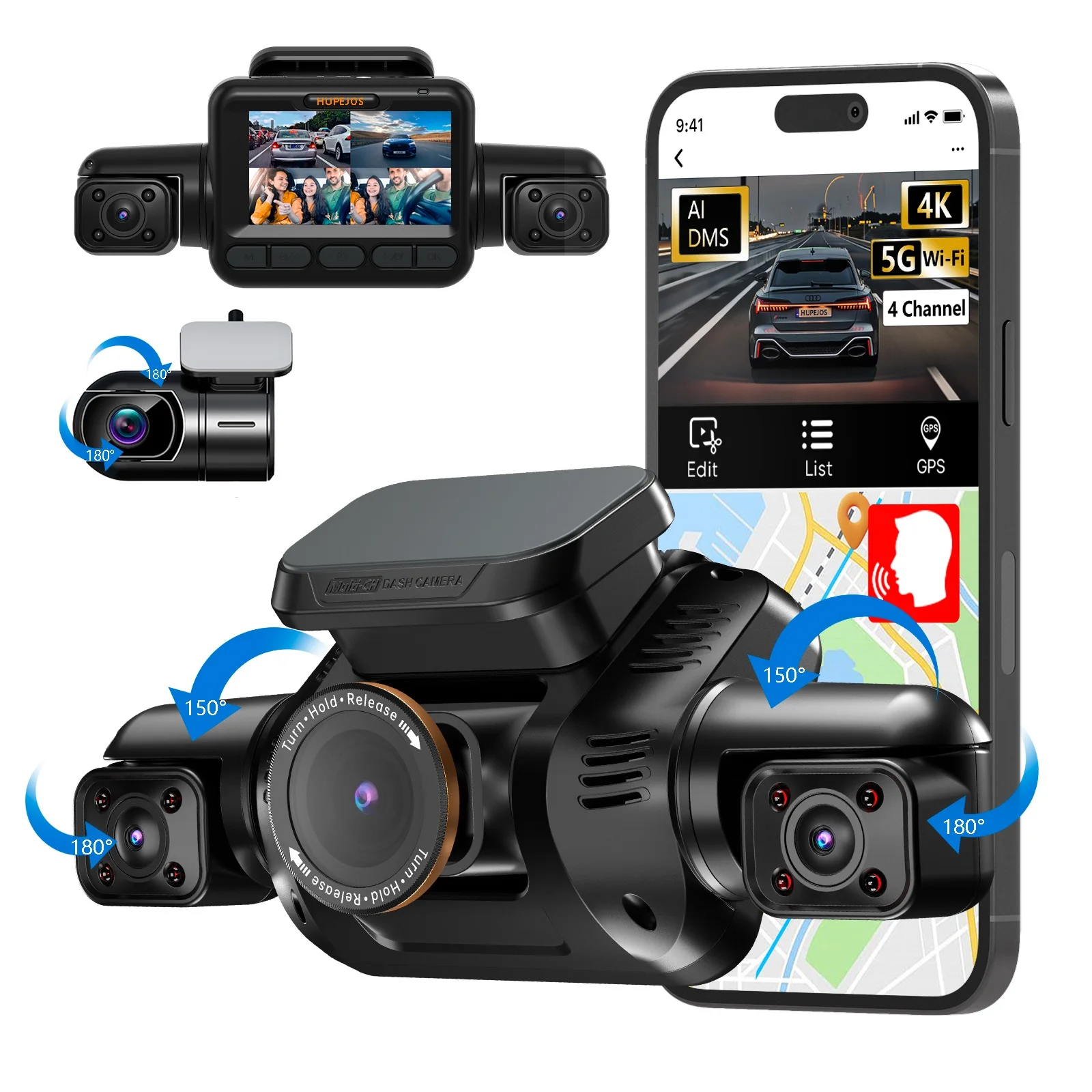 Hupejos V8Pro-4Ch 3… - image