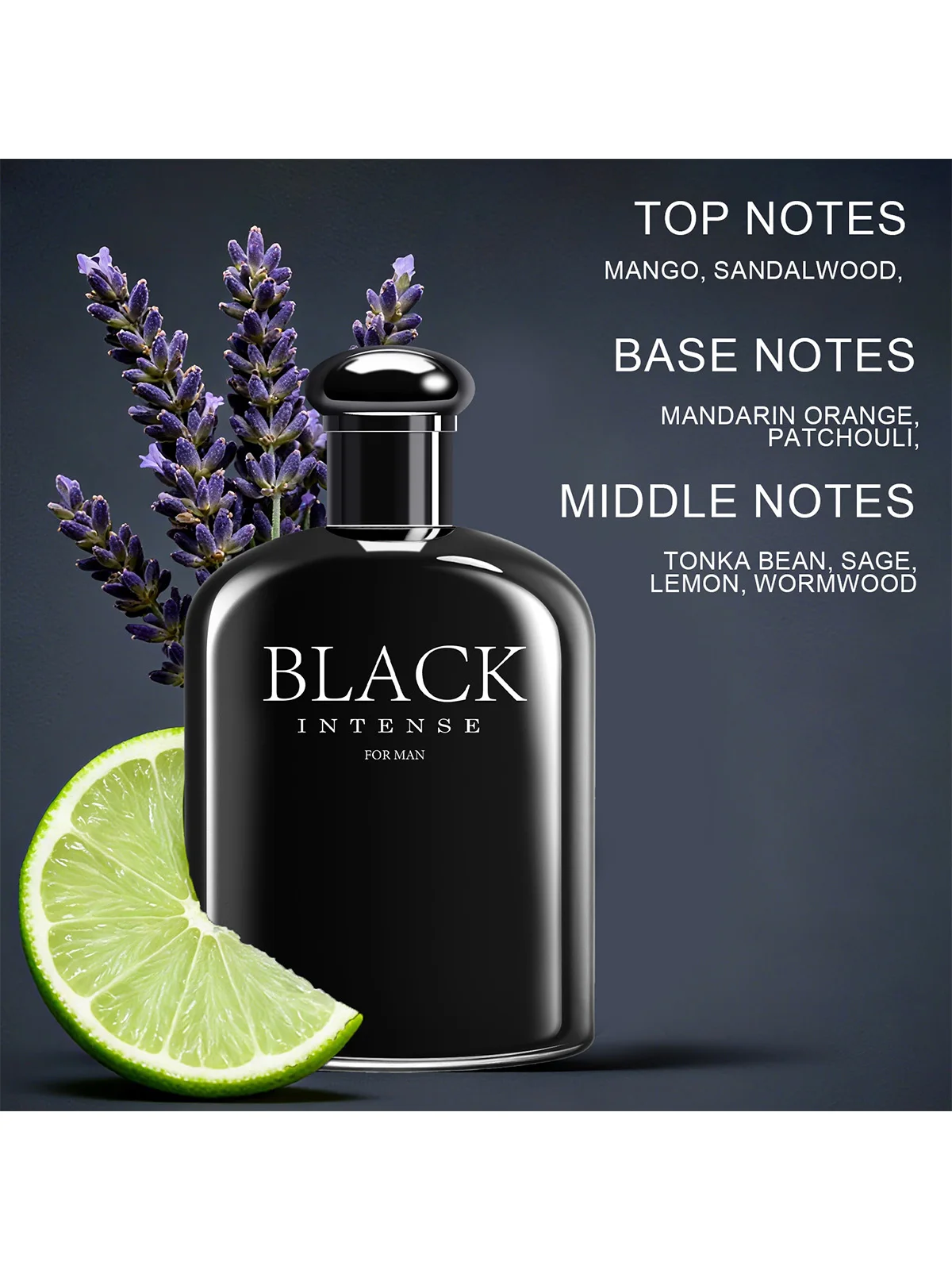 2 عبوة/200 مل كولونيا للرجال |   رائحة خشبية عطرية |   ملاحظات الحمضيات من خشب الصندل المانجو |   عطر يومي للرجال  #3