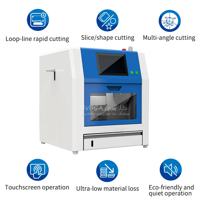 LY-180 Desktop Mini Wire Cutting Machine Vertical Multi-Angle Cutting planar and irregularly shaped workpieces