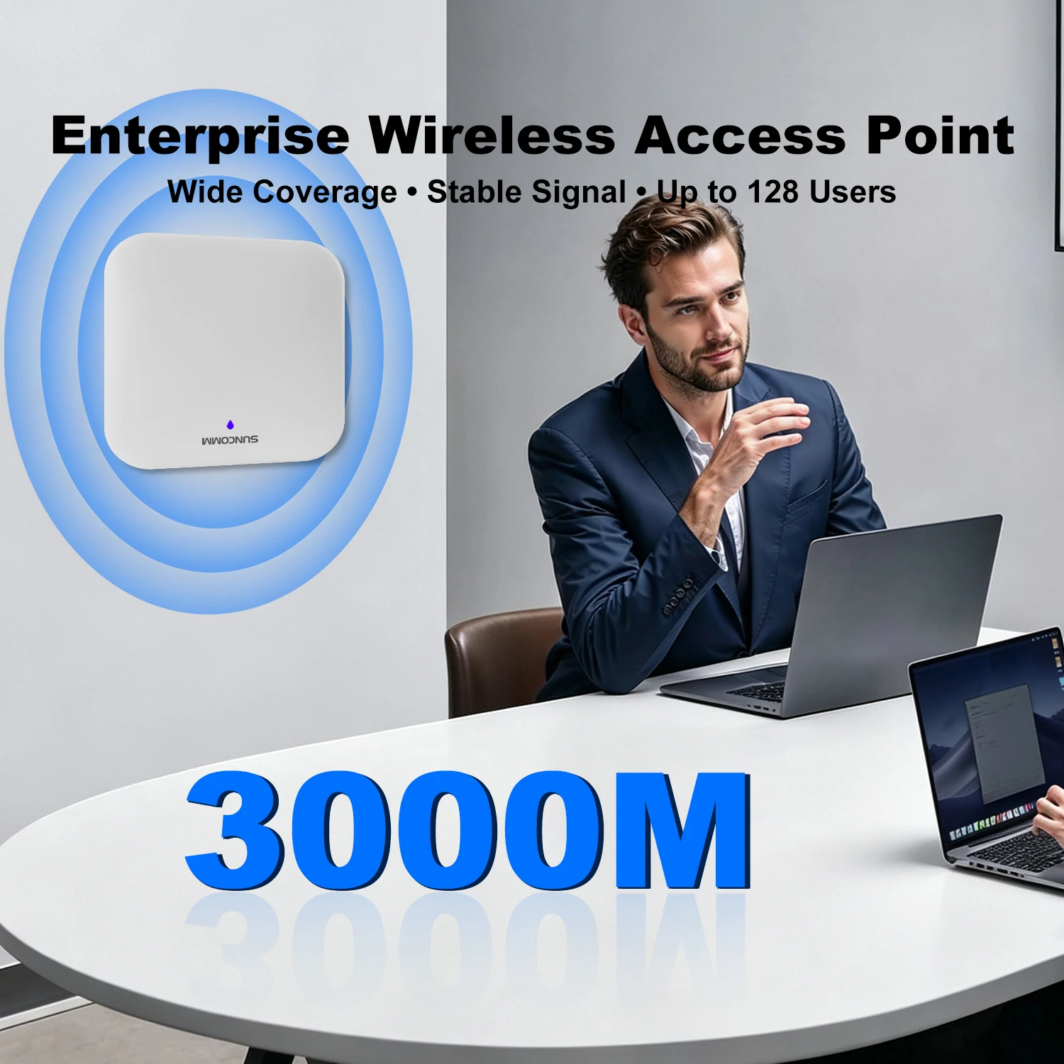 SUNCOMM AX3000 WiFi 6 จุดเชื่อ - Wifi 6 Access Point Ceiling Poe บทวิจารณ์และราคา
