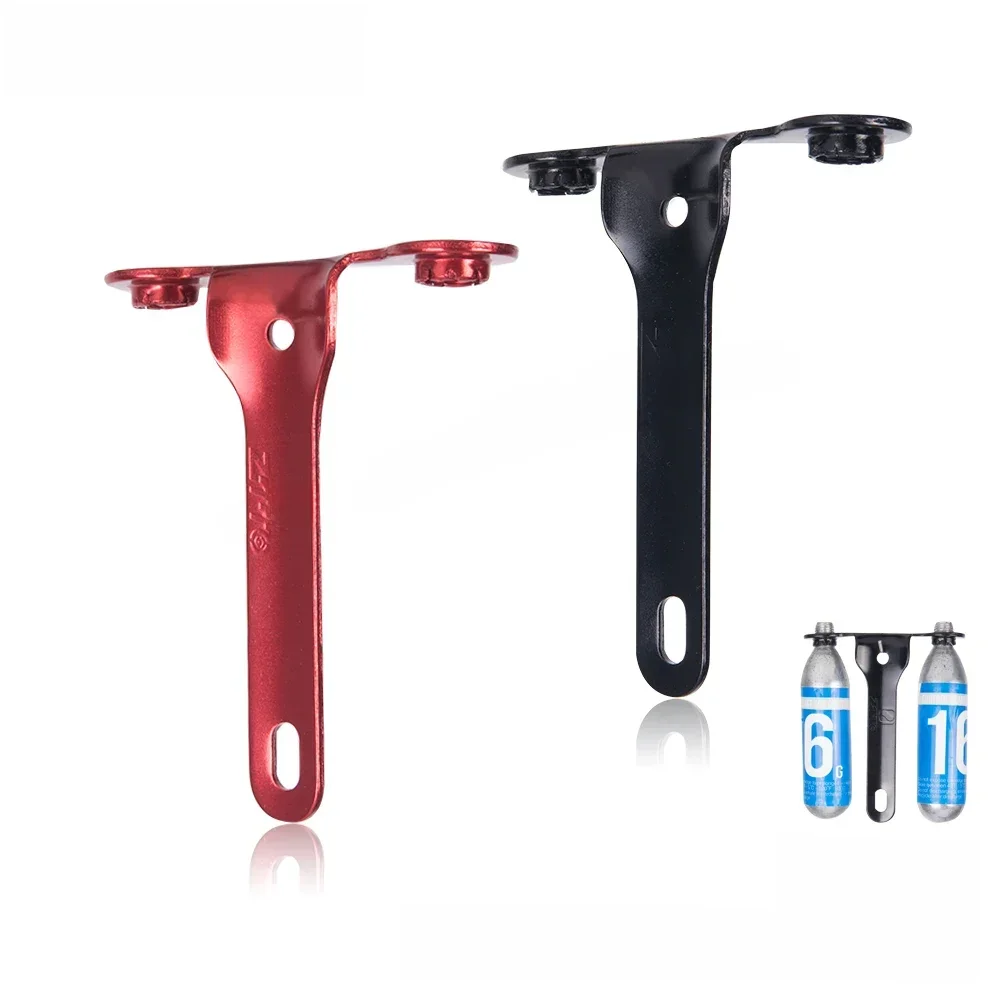 AliExpress ZTTO Bicycle CO2 Cartridge Holder Bottle Cage Mount Bracket Hold 2x Control Blast CO2 Air Tank Carbon Dioxide for Road bike MTB