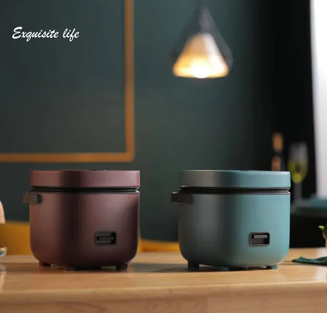 Mini Rice Cooker Automatic Household Kitchen Electric Cooking machine 1-2 People Food Warmer Steamer 1.2L Small Rice Cooker 4 Mini Rice Cooker Automatic Household Kitchen Electric Cooking machine 1-2 People Food Warmer Steamer 1.2L Small Rice Cooker 4
