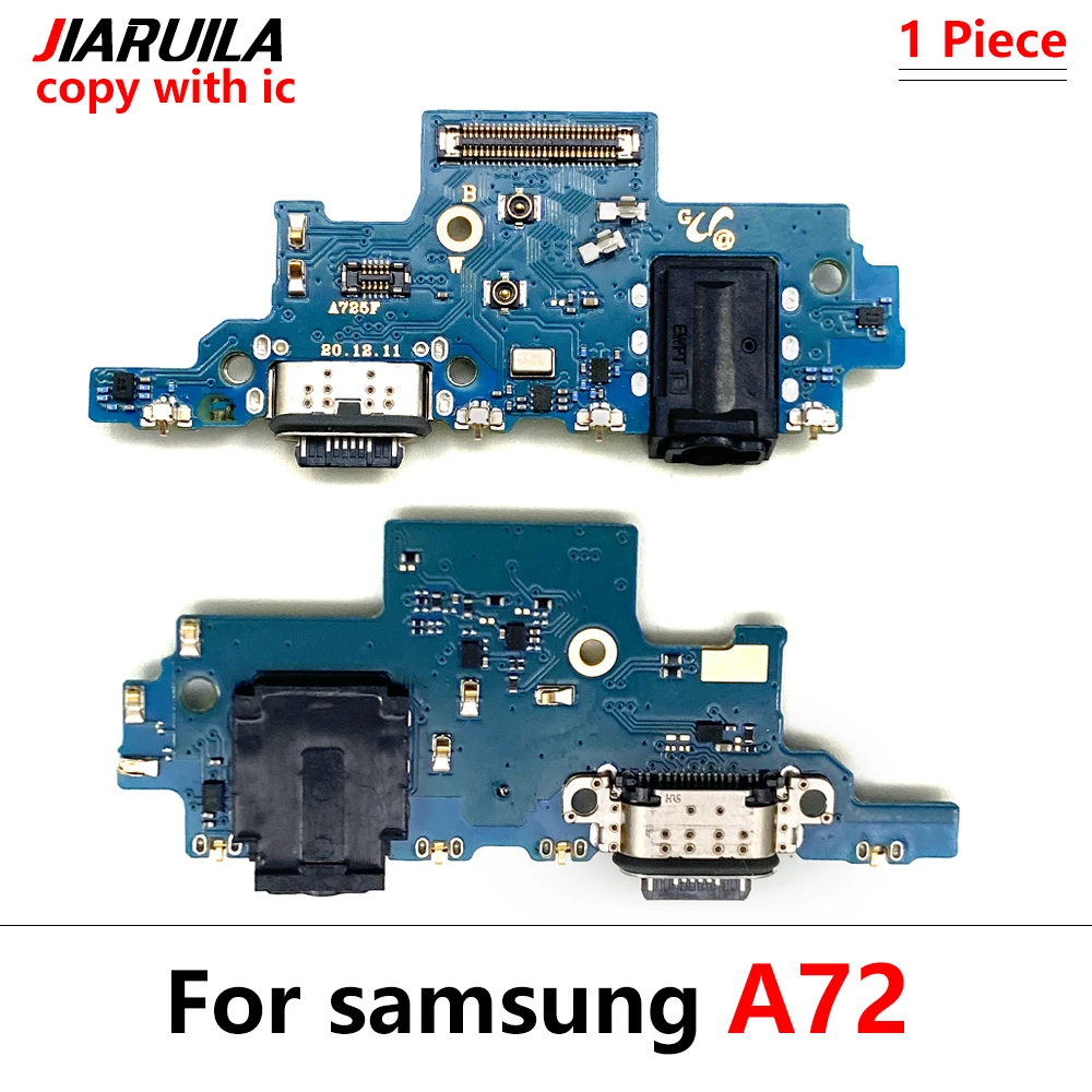 

10 Pcs Charger Board Flex For Samsung A72 USB Port Connector Dock Charging Flex Cable