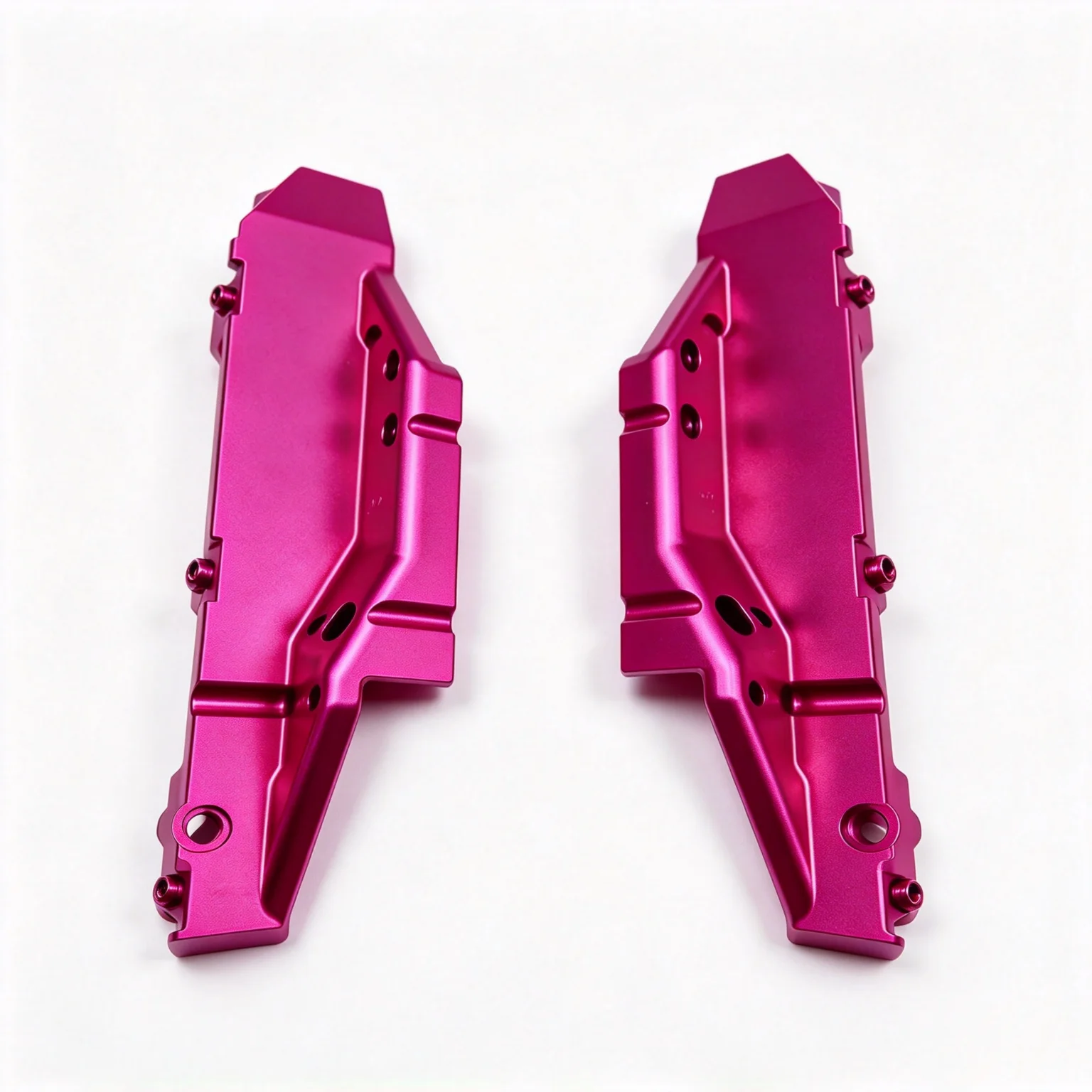 D1RC VP H10 CNC Aluminum Gearbox Chassis Mount Bracket for 1/10 RC Crawler Metal Tube Frame Model Car