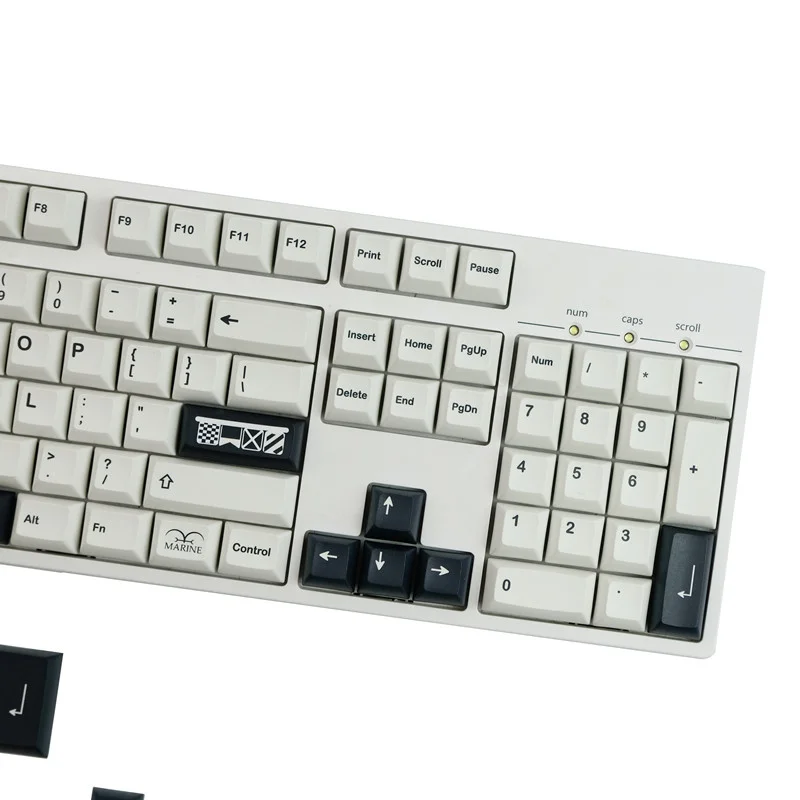 Kca Profiel Seafarer Keycaps Pbt Dye Sublimatie Key-Cap 140 Toetsen Voor GH60/GK61/GK64 Mechanische Toetsenbord