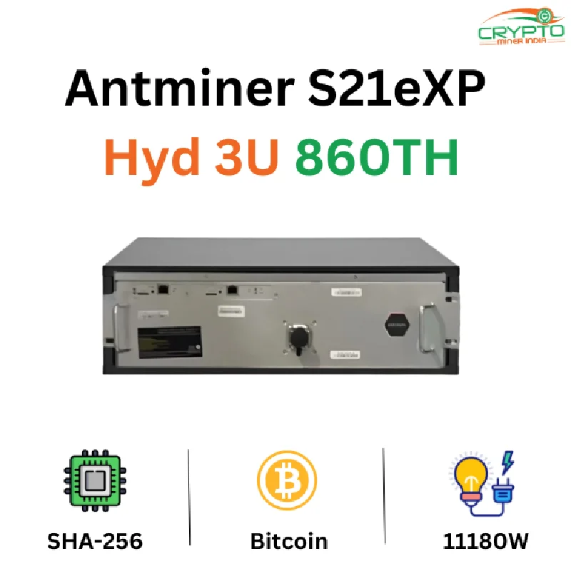 

Bitmain Antminer S21 XP Imm Bitcoin Miner 300TH/S