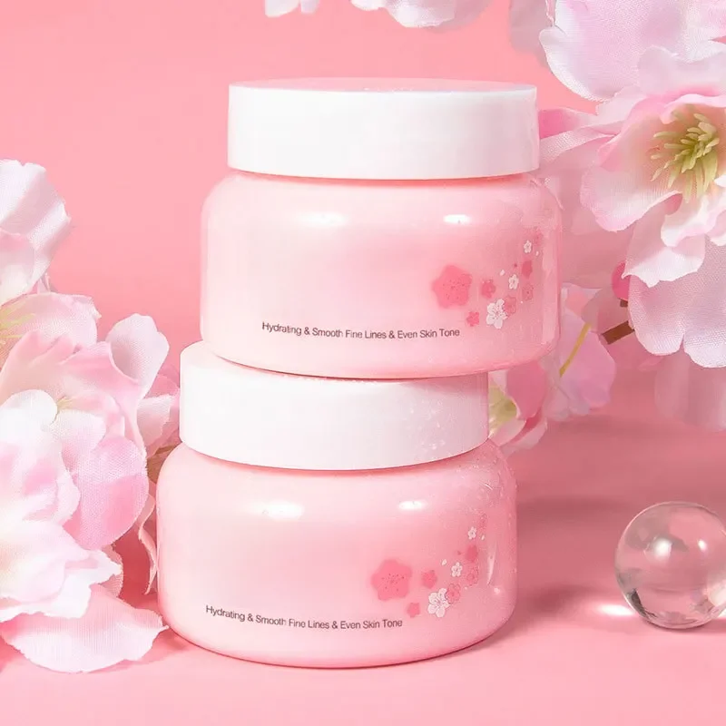 2 pièces LAIKOU japon Sakura Essence crème pour le visage fleur de cerisier lissant crème pour le visage hydratant hydratation coréen soins de la peau