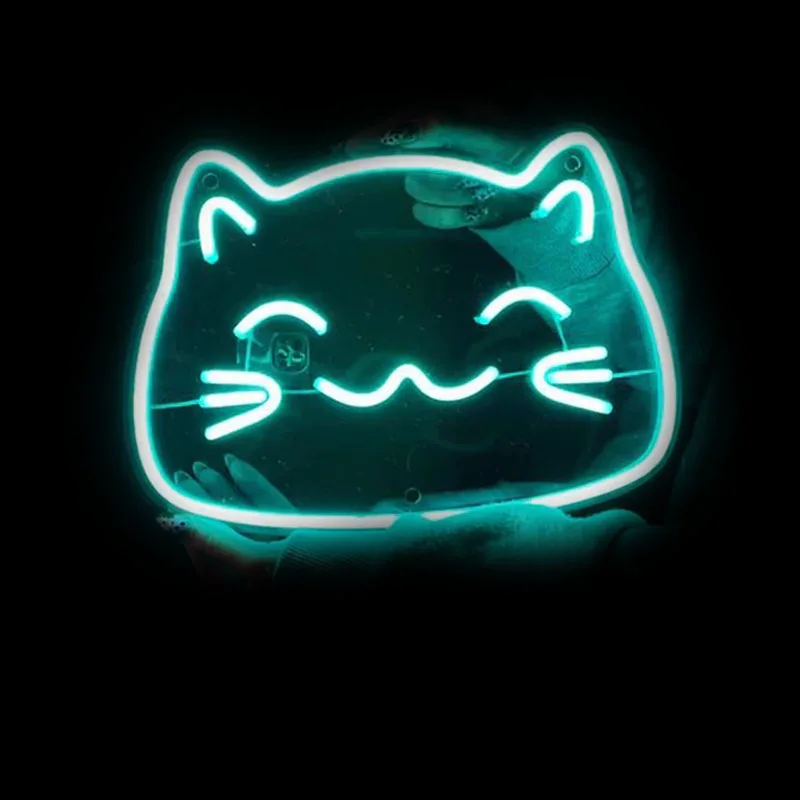 

Neon Sign Glass Tube neon light Sign Lucky Cat Fortune Cat for Home Bar Club Shop Wall Decor Art Decoration Creative Gift Lamps