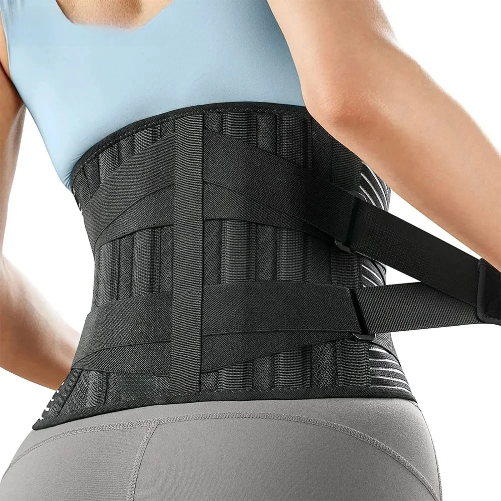 AliExpress XQWOXQ Adjustable Lumbar Back Brace Anti-skid Breathable Waist Support Belt for Sports Exercise Fitness Cycling Tennis Golf Men Women