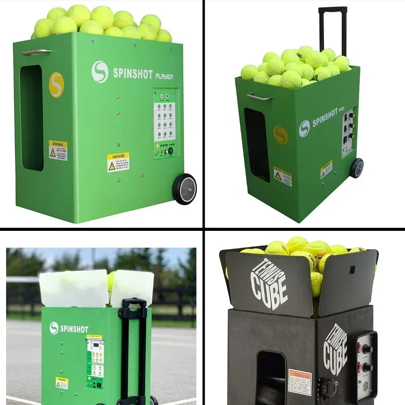 

New Sales Spinshot Player Plus II 2 Two Tennis Ball Machine with Phone Remote Supported 1500